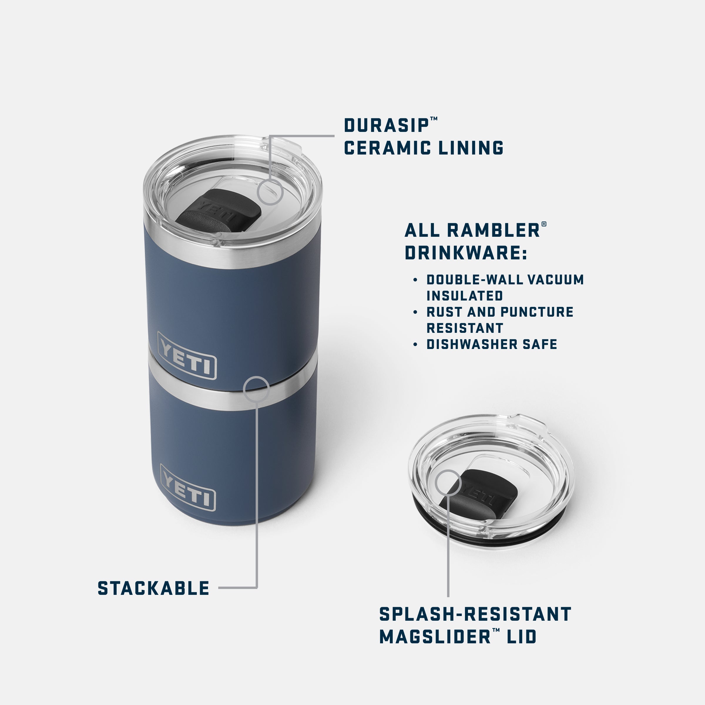 Rambler® 10 oz (295 ml) Stackable Lowball – YETI Australia