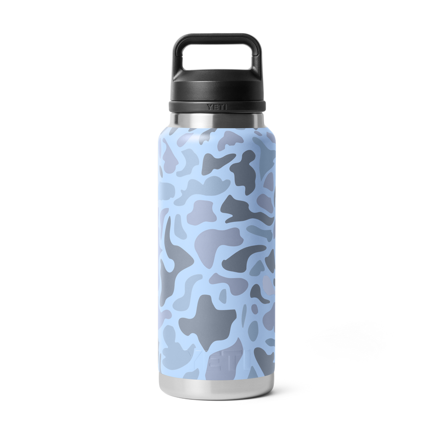 YETI Rambler® 36 oz (1065 ml) Bottle With Chug Cap Blue Camo