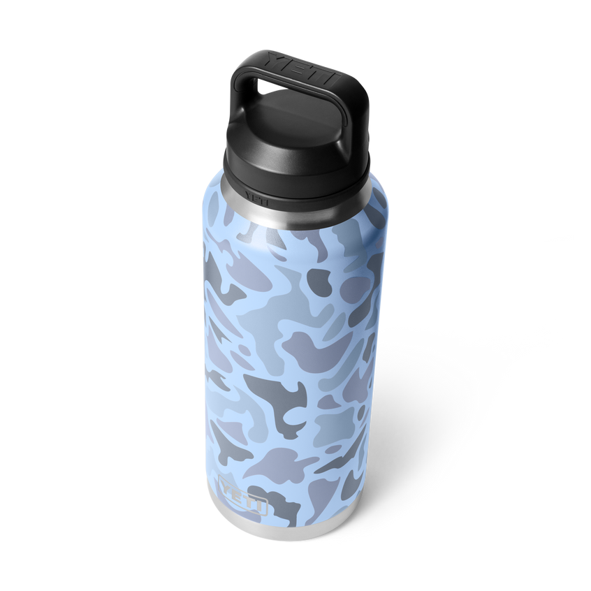 YETI Rambler® 36 oz (1065 ml) Bottle With Chug Cap Blue Camo