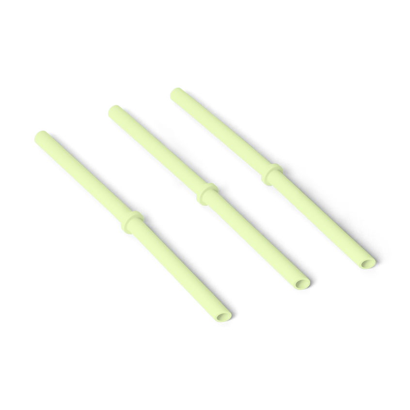 Rambler® S/M Silicone Straw Pack Grasshopper