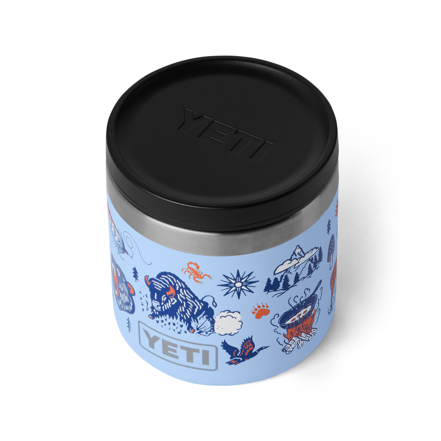Rambler® 8 oz (237 ml) Insulated Food Jar Big Sky Summer Camp