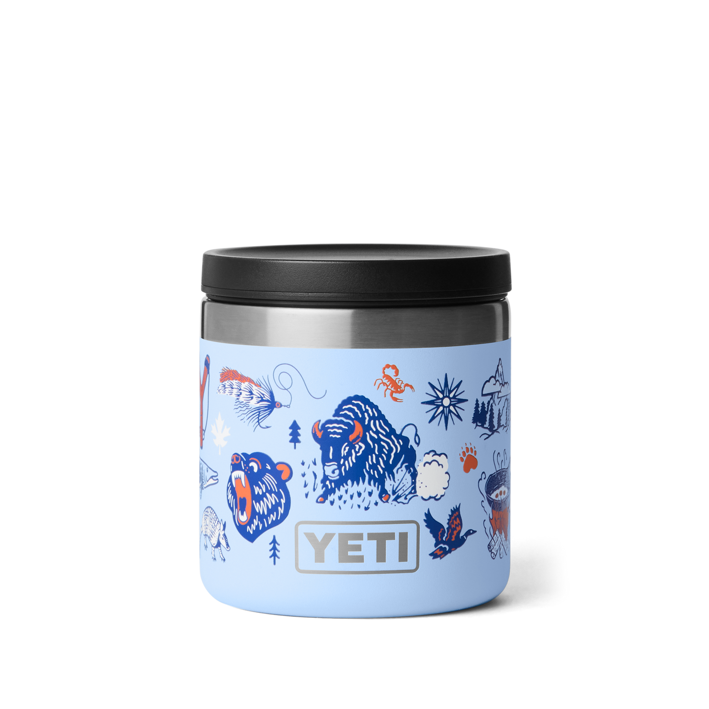 Rambler® 8 oz (237 ml) Insulated Food Jar Big Sky Summer Camp