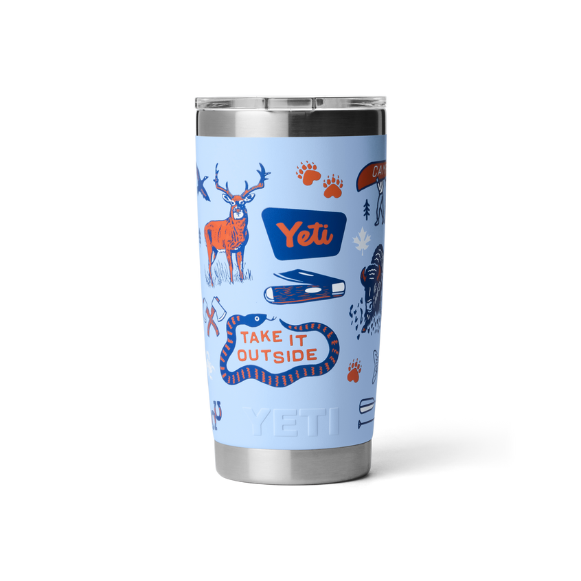 Rambler® 20 oz (591 ml) Tumbler Big Sky Summer Camp