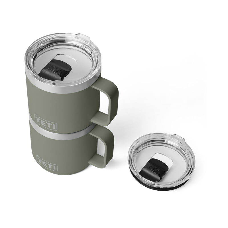 Rambler® 14 oz (414 ml) Stackable Mug Pampa Green