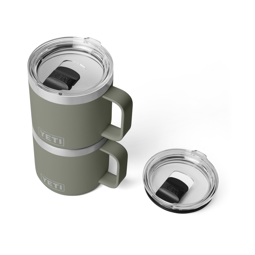 Rambler® 14 oz (414 ml) Stackable Mug Pampa Green