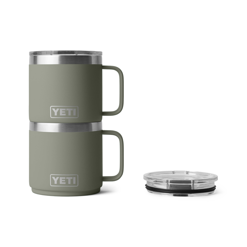 Rambler® 14 oz (414 ml) Stackable Mug Pampa Green