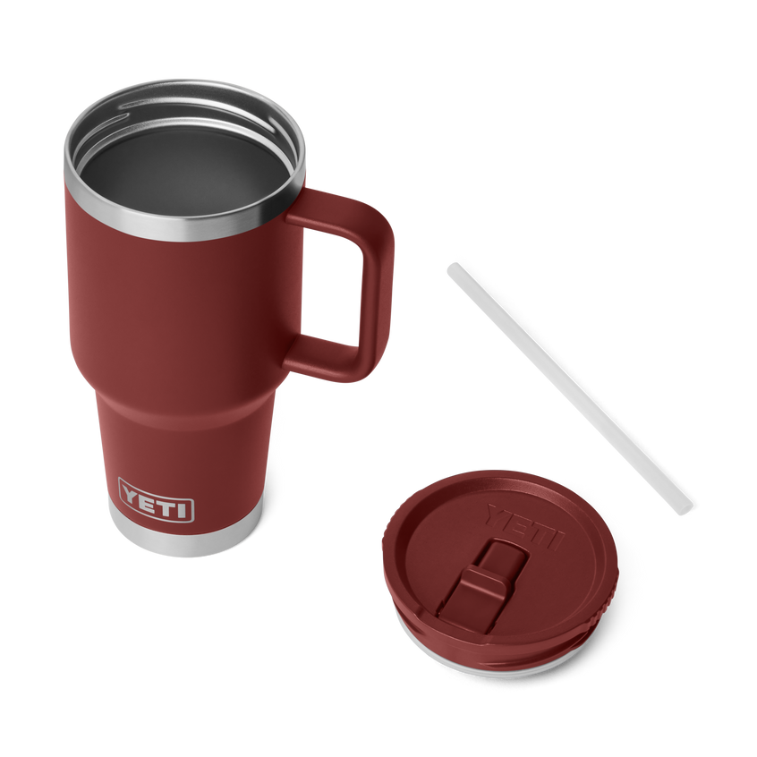 Rambler® 30 oz (887 ml) Travel Straw Mug Stag Red
