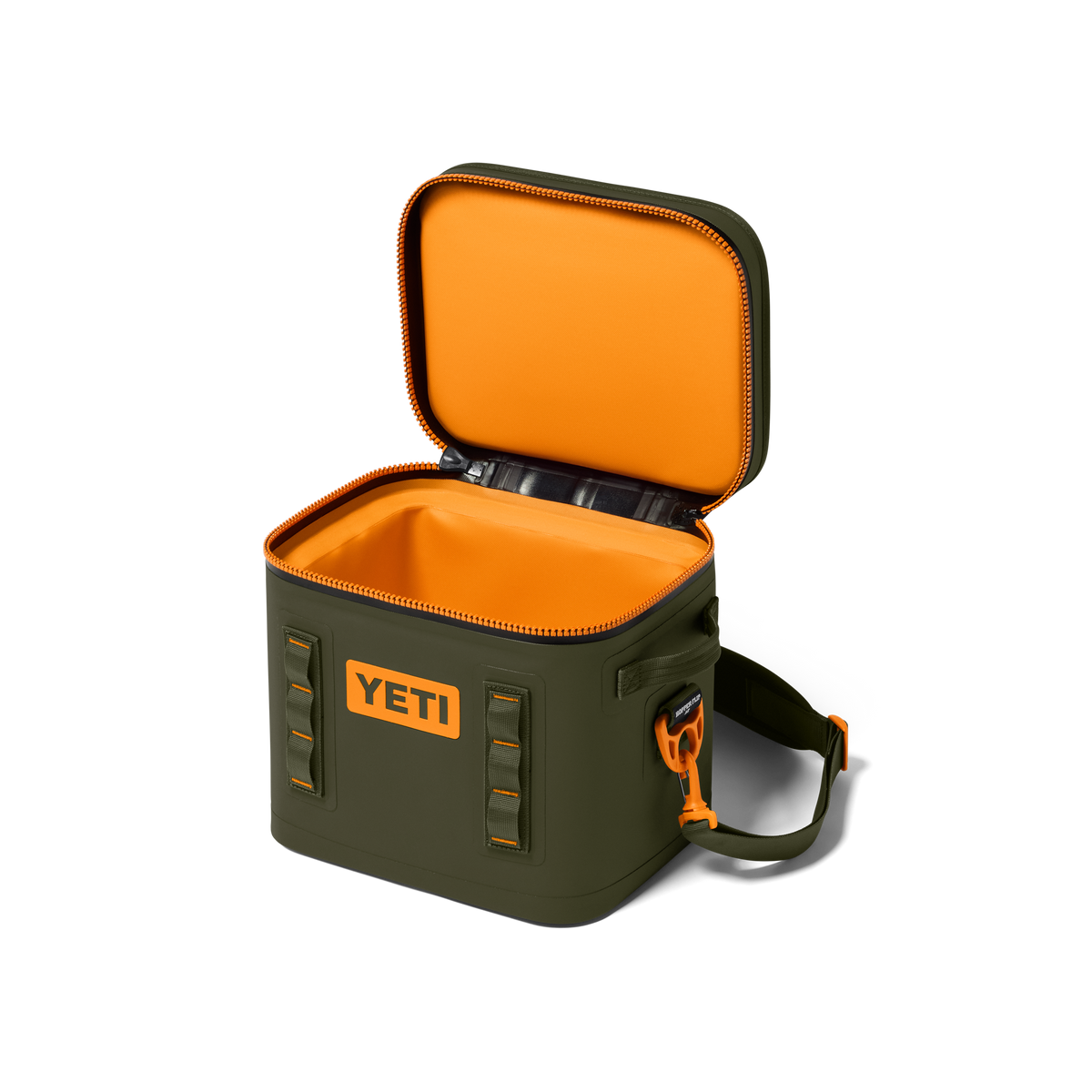 Hopper Flip® 12 Soft Cooler Olive/King Crab Orange