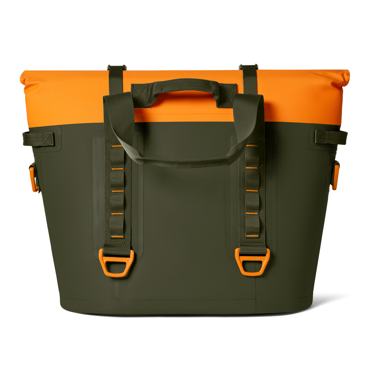 Hopper® M30 Tote Soft Cooler Olive/King Crab Orange