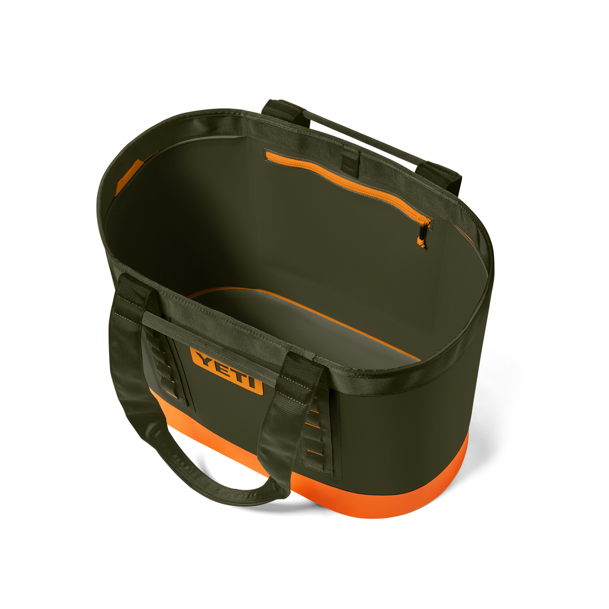 YETI Camino® 50 Carryall Olive/King Crab Orange