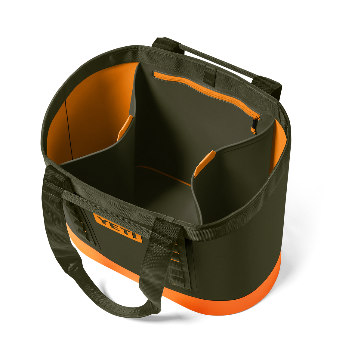 YETI Camino® 50 Carryall Olive/King Crab Orange