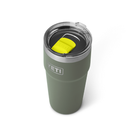 YETI Rambler® 20 oz (591 ml) Stackable Cup Camp Green/Firefly Yellow