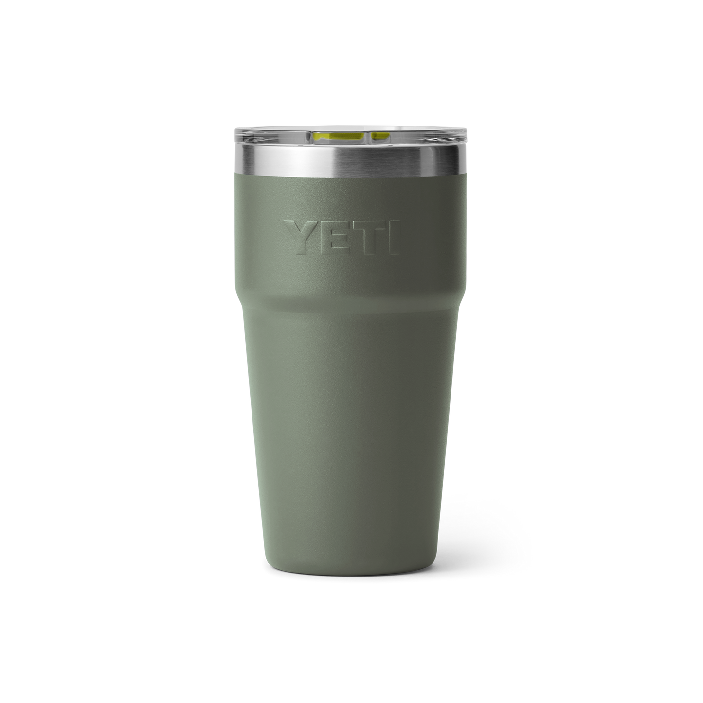 YETI Rambler® 20 oz (591 ml) Stackable Cup Camp Green/Firefly Yellow