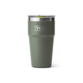 YETI Rambler® 20 oz (591 ml) Stackable Cup Camp Green/Firefly Yellow