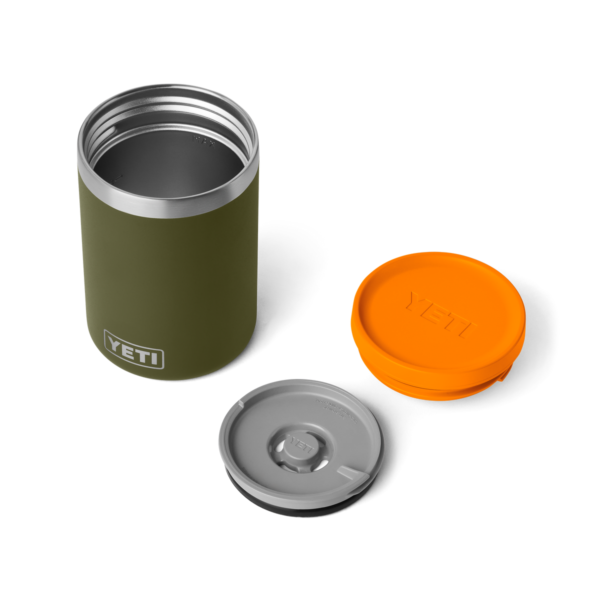 Rambler® 16 oz (473 ml) Insulated Food Jar Olive/King Crab Orange