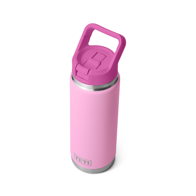 YETI Rambler® 26 oz (769 ML) Straw Bottle Power Pink/Wildflower