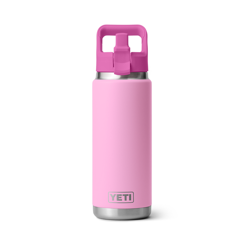 YETI Rambler® 26 oz (769 ML) Straw Bottle Power Pink/Wildflower