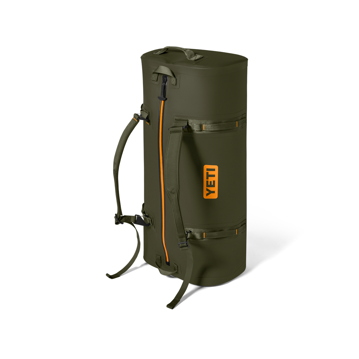 Panga® 100L Waterproof Duffel Olive/King Crab Orange