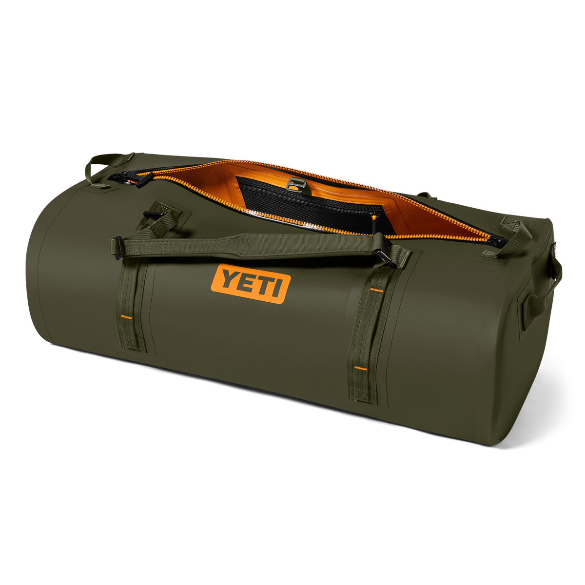 Panga® 100L Waterproof Duffel Olive/King Crab Orange