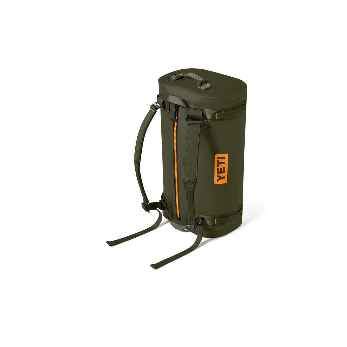 Panga® 50L Waterproof Duffel Olive/King Crab Orange