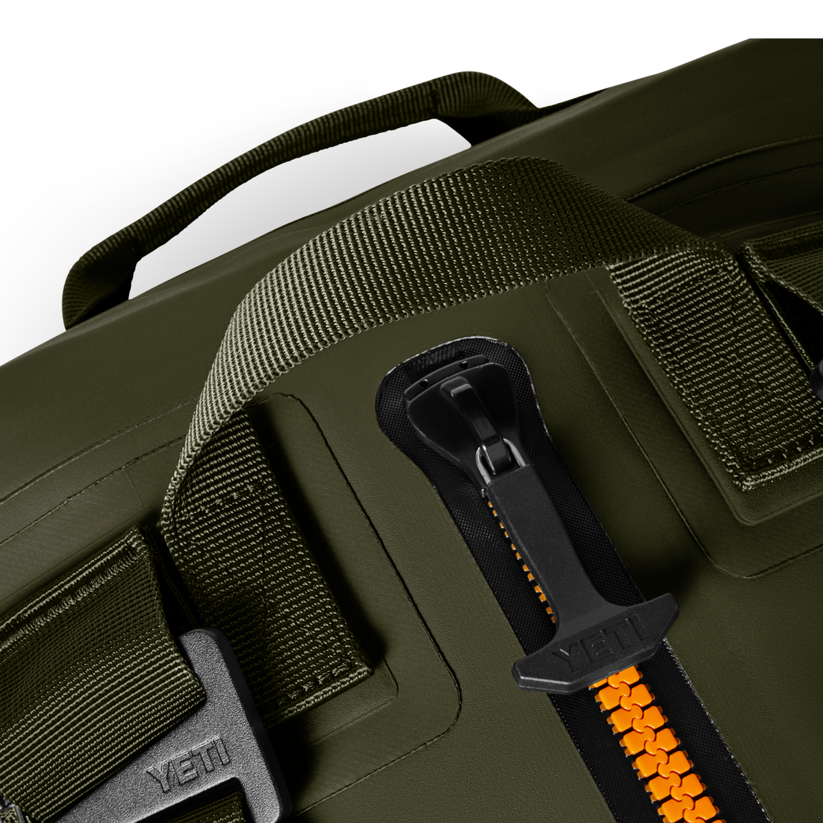 Panga® 50L Waterproof Duffel Olive/King Crab Orange