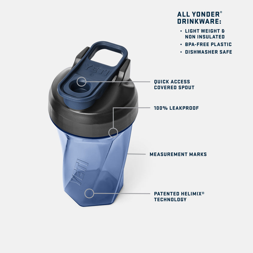 Yonder® 20 oz (591 ml) Shaker Bottle Royal Blue