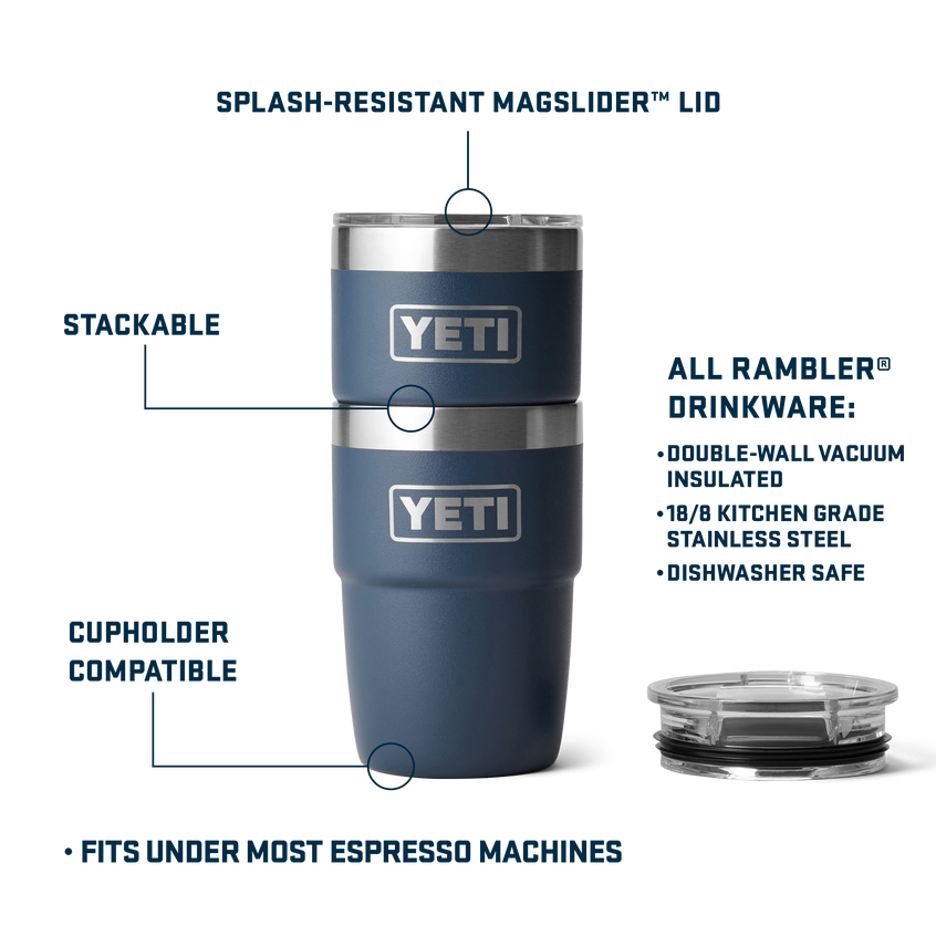 YETI Rambler® 8 oz (236 ml) Stackable Cup Navy