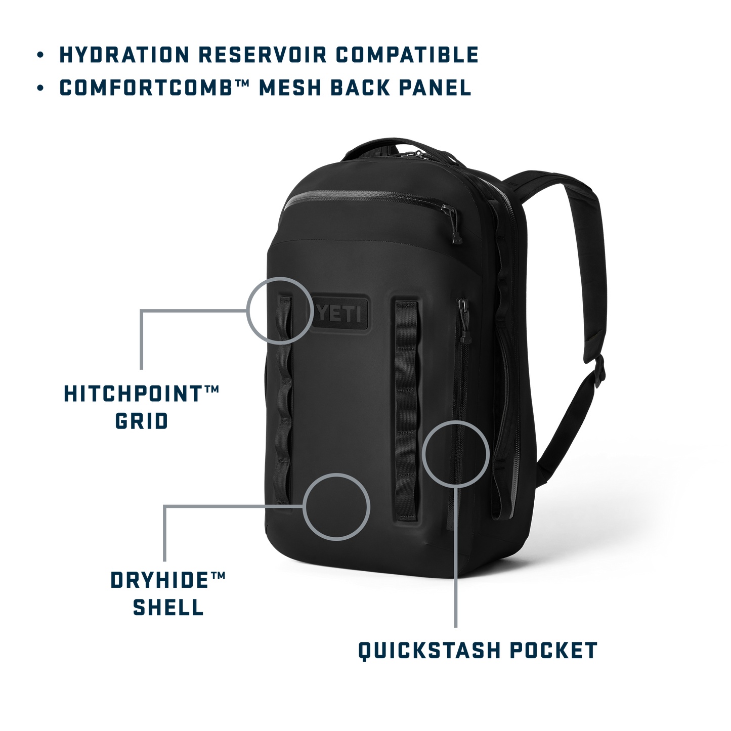 Cayo™ All-Weather Backpack 35L Black
