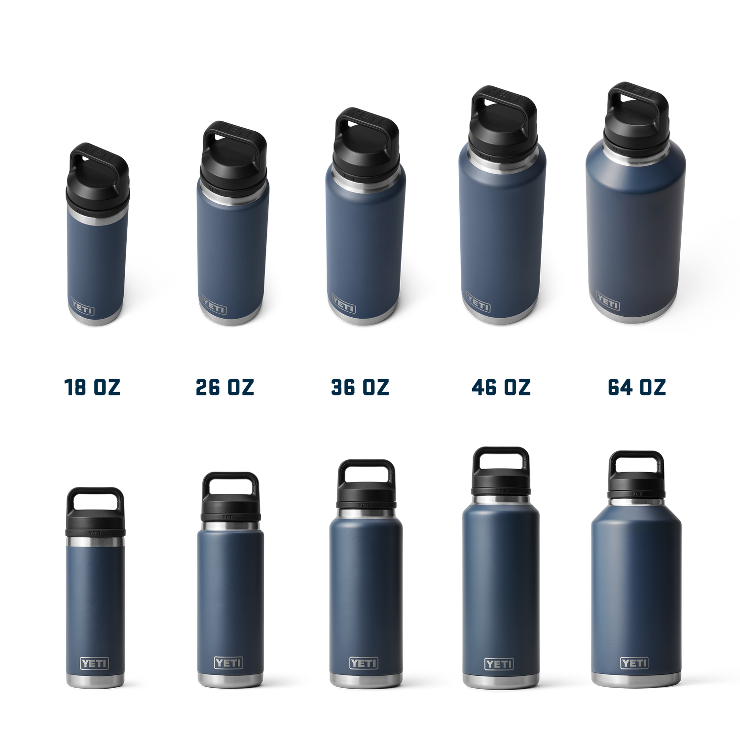 YETI Rambler® 64 oz (1.9L) Bottle With Chug Cap Moon Dust