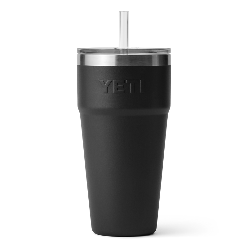 YETI Rambler® 26 oz (769ml) Straw Stackable Cup Black