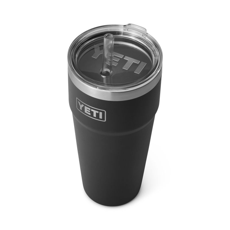 YETI Rambler® 26 oz (769ml) Straw Stackable Cup Black