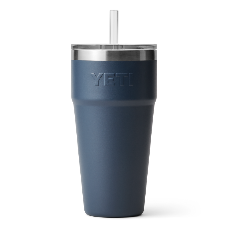 YETI Rambler® 26 oz (769ml) Straw Stackable Cup Navy
