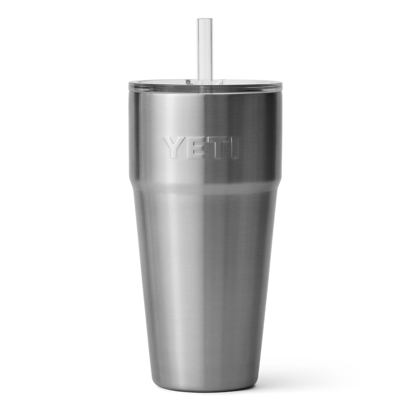 YETI Rambler® 26 oz (769ml) Straw Stackable Cup Stainless Steel