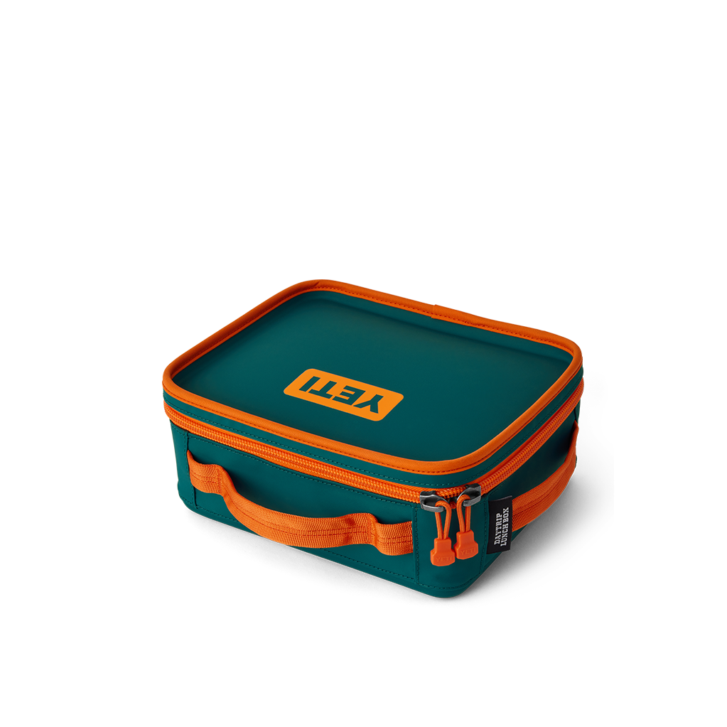 Insulated Lunch Box Crossover Teal/Orange