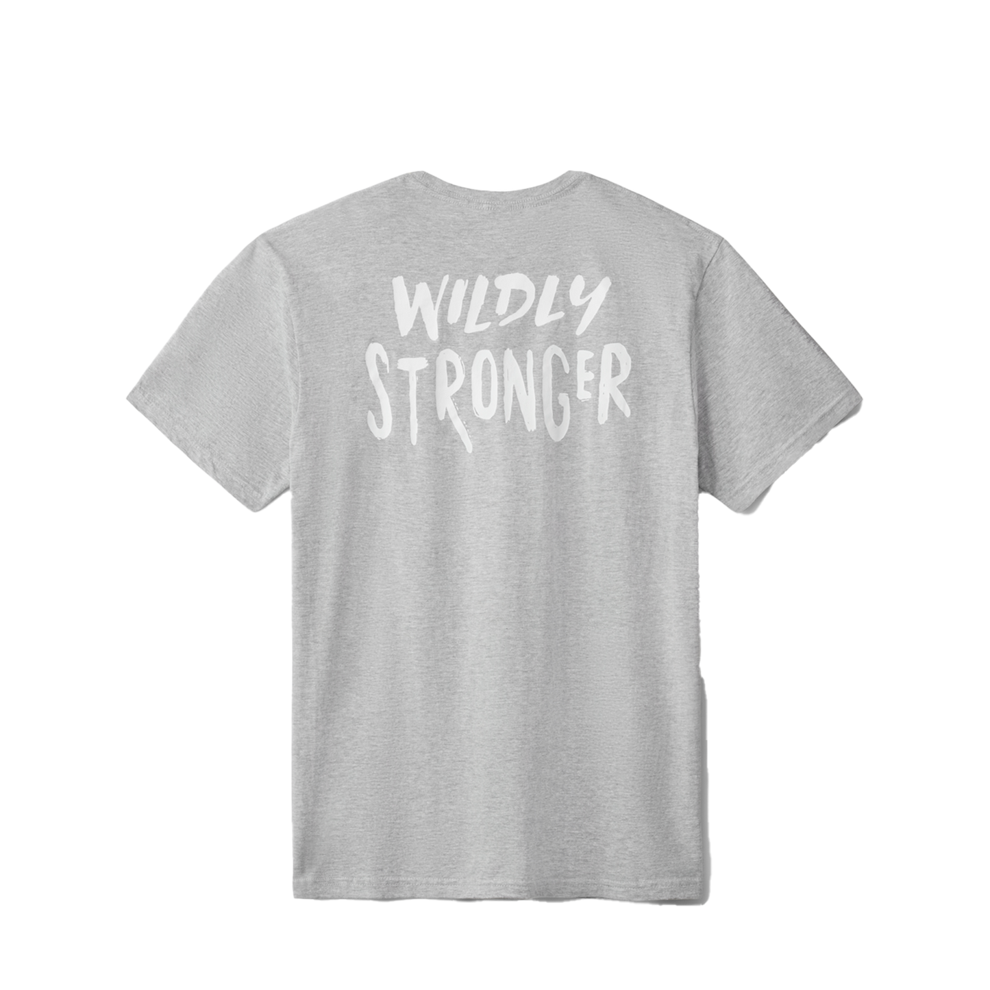 Wildly Stronger Short Sleeve T-Shirt Heather Grey