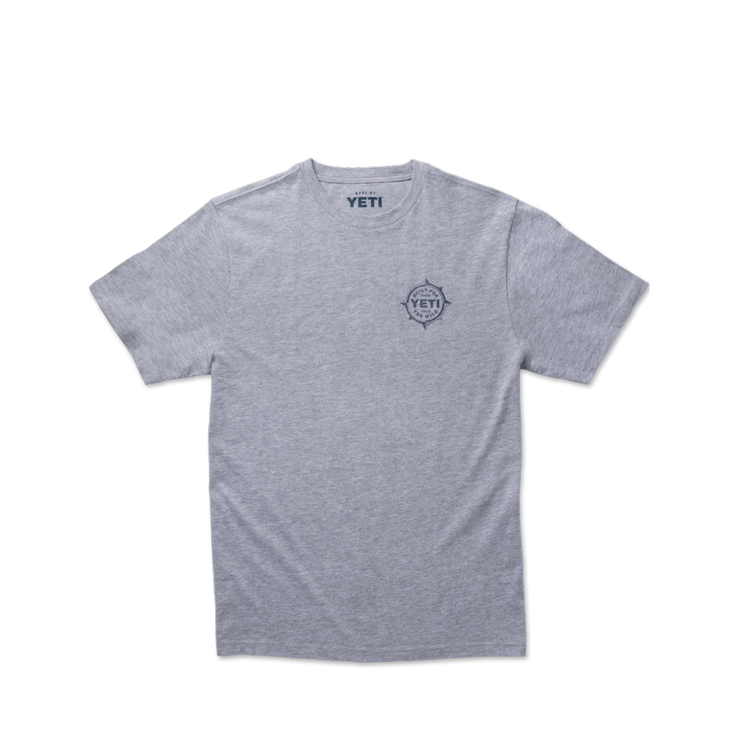 Fish Compass Heather Grey T-Shirt Heather Grey