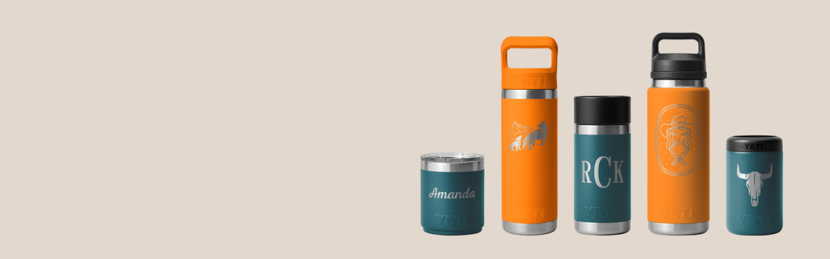 Yeti Customisation Examples Customisation by product | YETI Australia