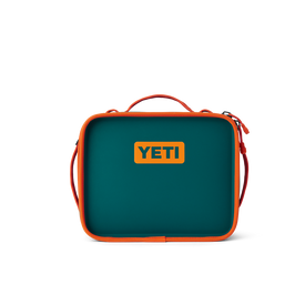 Insulated Lunch Box Teal/Orange