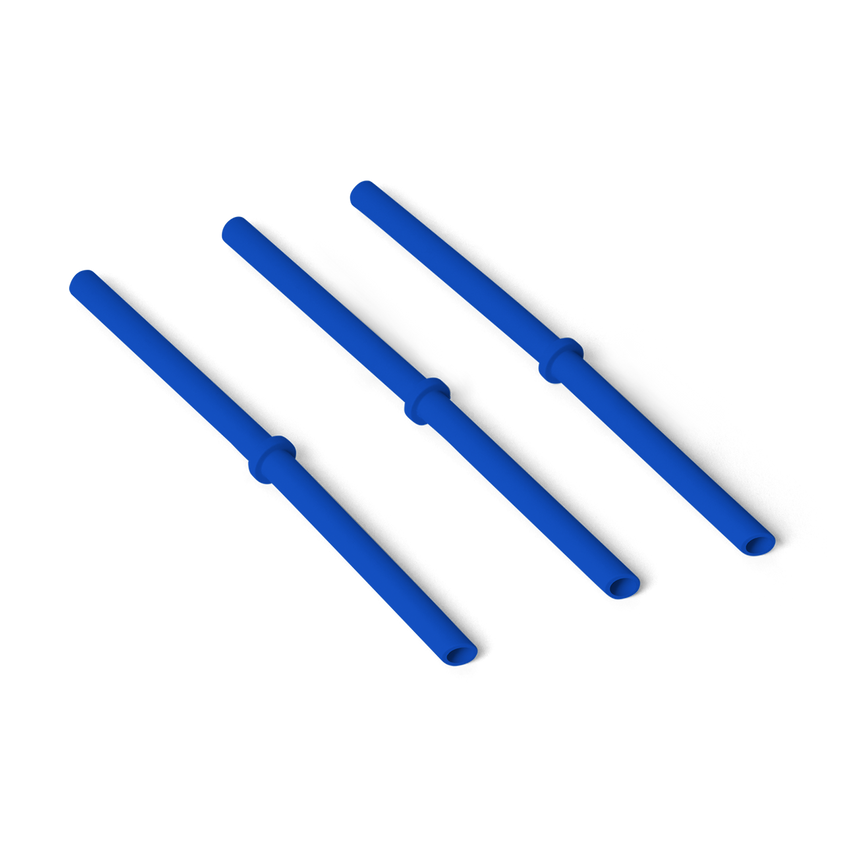 Rambler® S/M Silicone Straw Pack Royal Blue