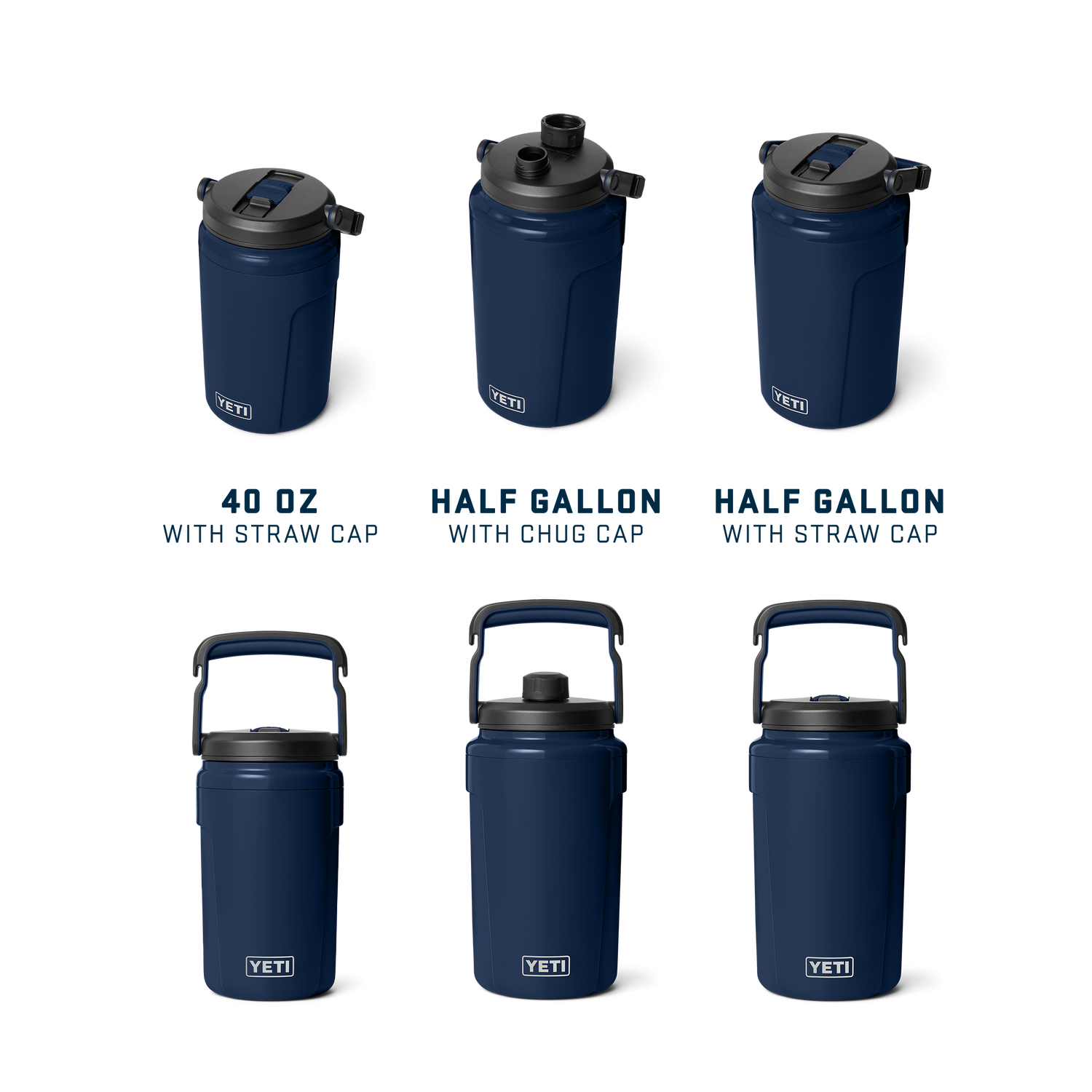 Silo™ Half Gallon (1.9 L) Jug with Chug Cap Navy