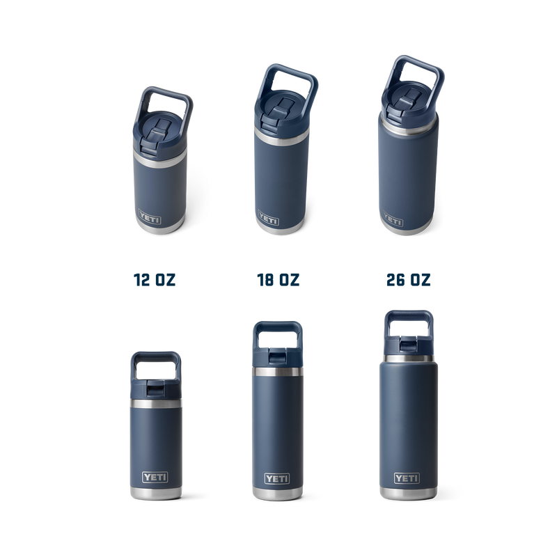 YETI Rambler® 26 oz (769 ML) Straw Bottle Rescue Red