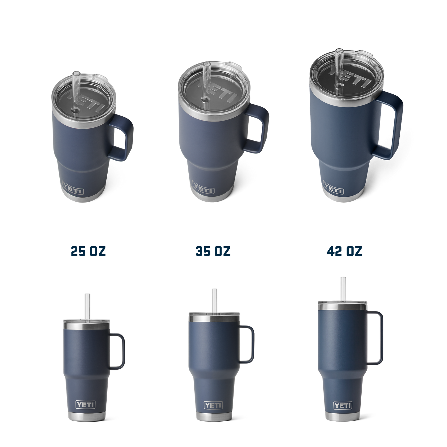 Rambler® 35 oz (1L) Straw Mug Navy