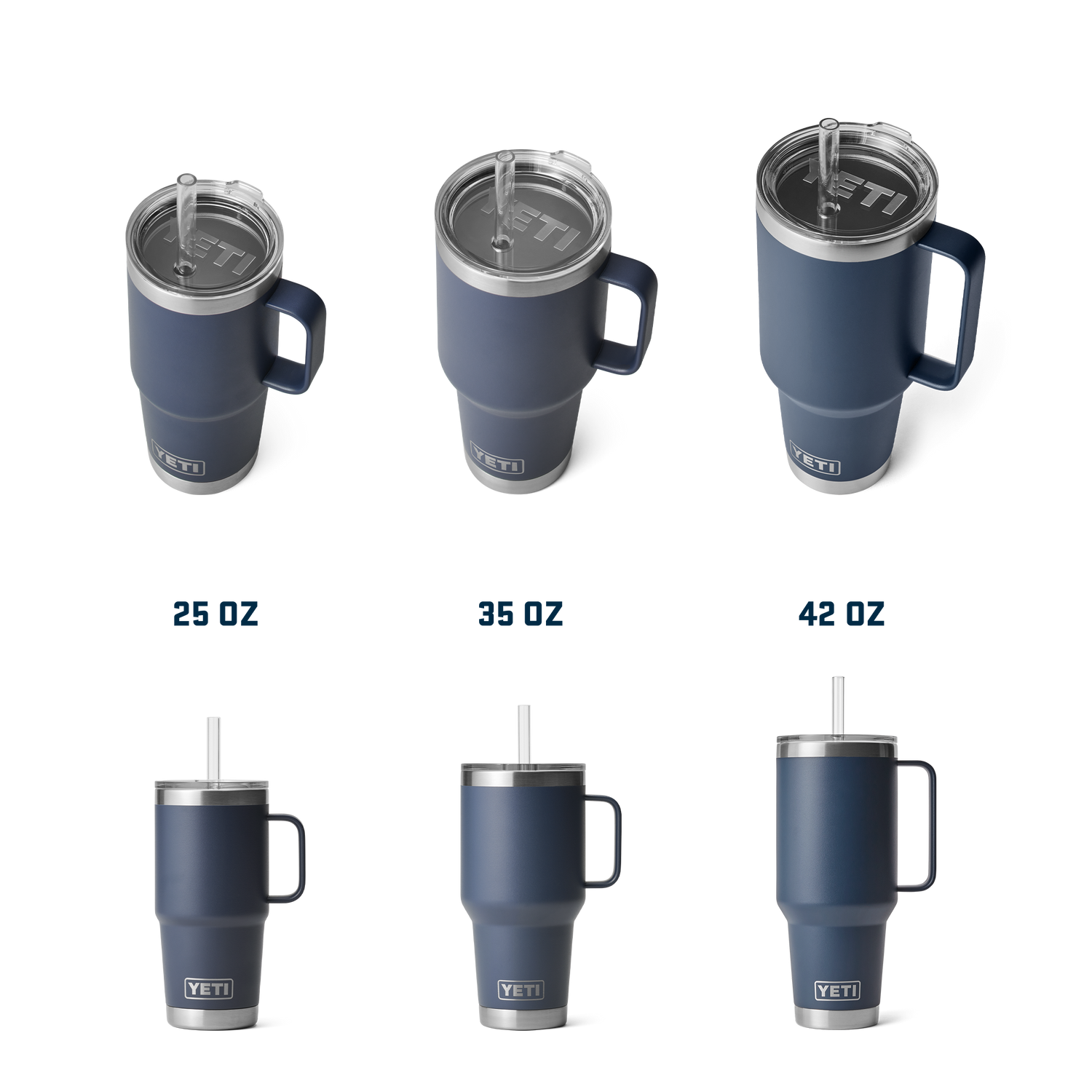 Rambler® 35 oz (1L) Straw Mug Navy