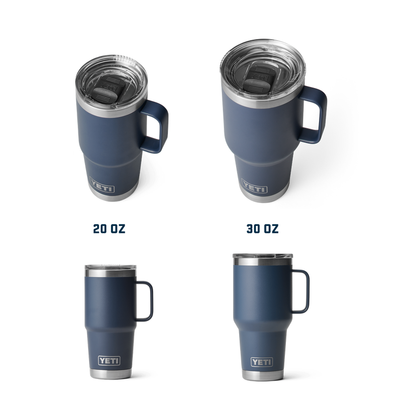 YETI Rambler® 30 oz (887 ml) Travel Mug Rescue Red