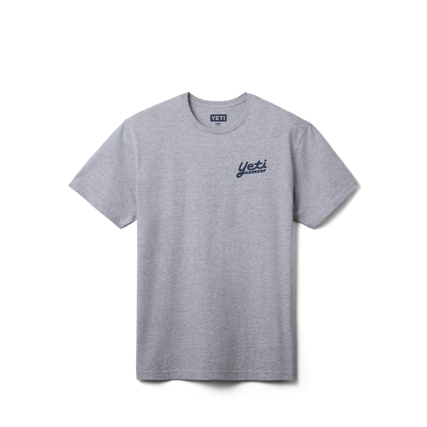 YETI Coolers® Wildly Stronger Short Sleeve T-Shirt Heather Grey