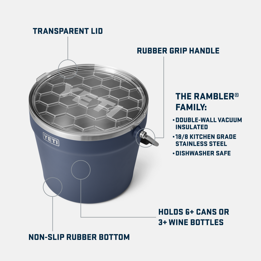 Rambler® Beverage Bucket Cape Taupe