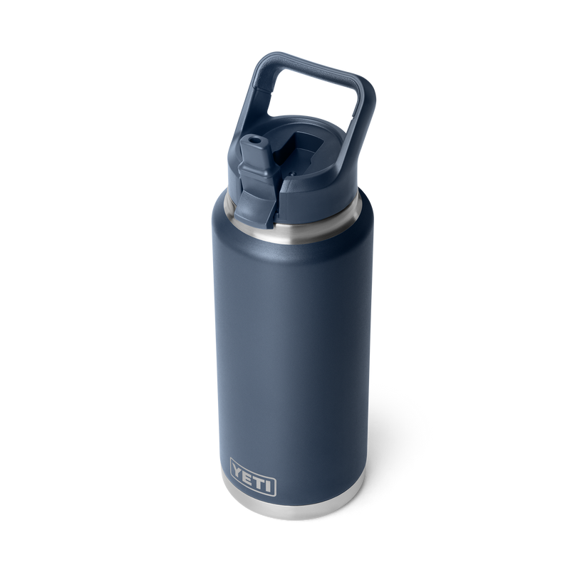 Rambler® 36 oz (1065 ml) Straw Bottle Navy