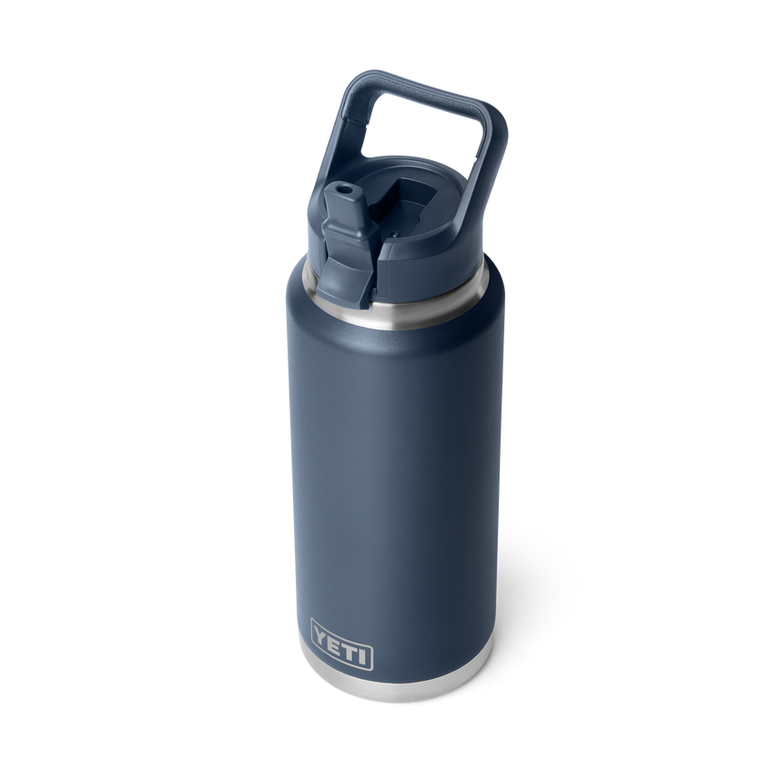 Rambler® 36 oz (1065 ml) Straw Bottle Navy