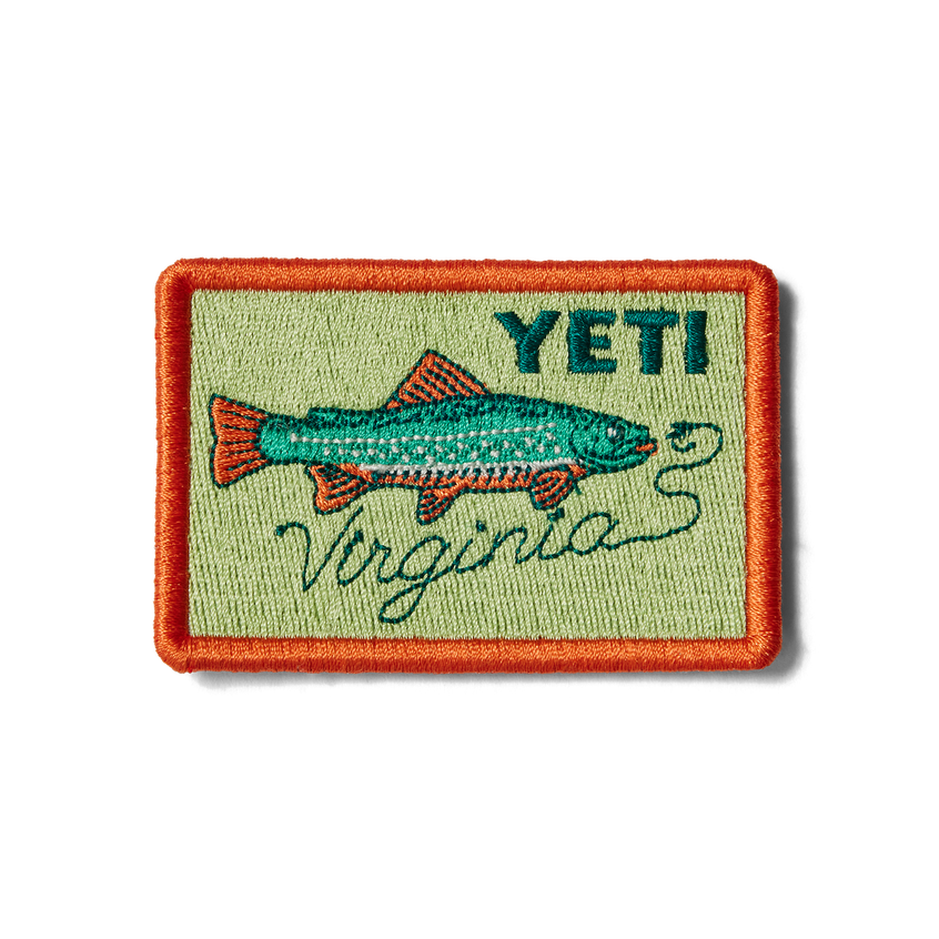 YETI Collectors Patches Fish
