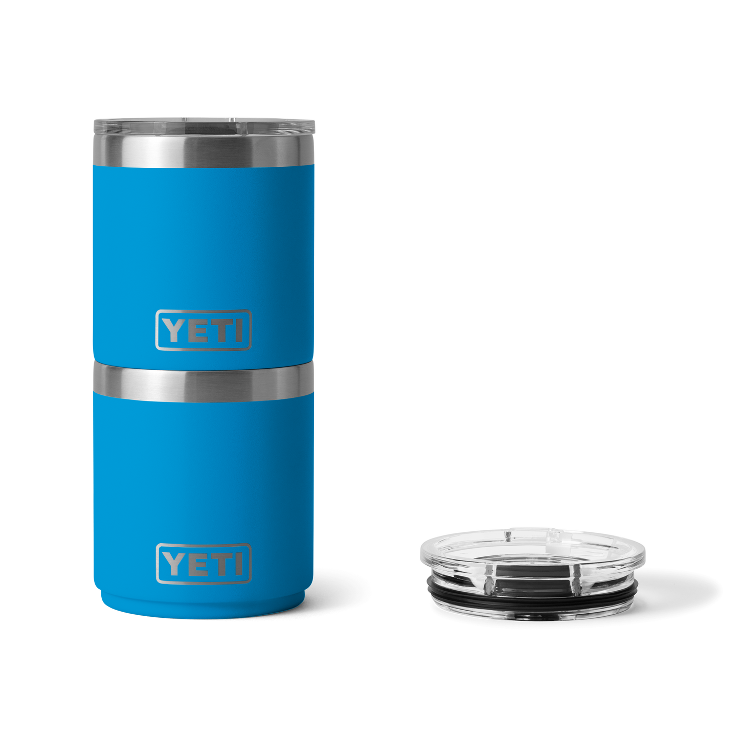 YETI 10 oz Stackable Lowball with Magslider™ lid Big Wave Blue